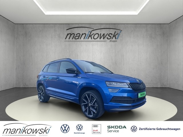 Skoda - Karoq 1.5TSI DSG *Sportline*ACC+Keyless+BT+Navi+LED+GRA+GJR+19Zoll+Stzhzg+_7