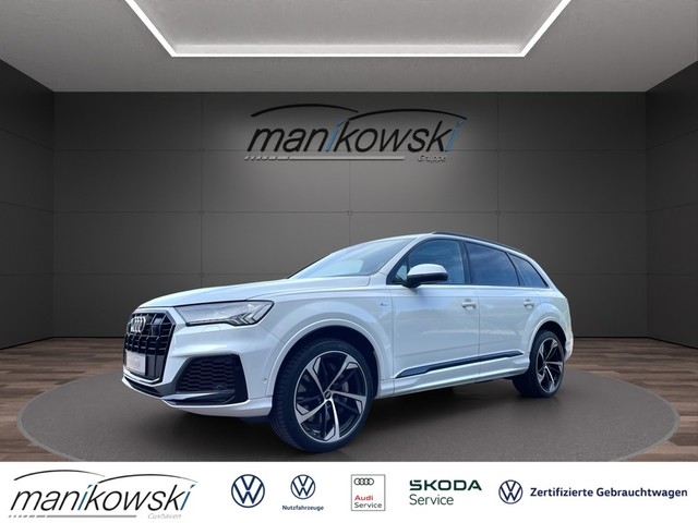 Audi - Q7 55 TFSIe tiptronic quattro *S-Line/ black*PanoD+VirtualC+22Zoll++B&O+HUD+Navi+BT+LED+AHK+GRA+ACC+PDC+RFK+Stzhzg+LWS+_1